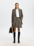 Sille Ula Short Hw Kjol - Delicioso Checks