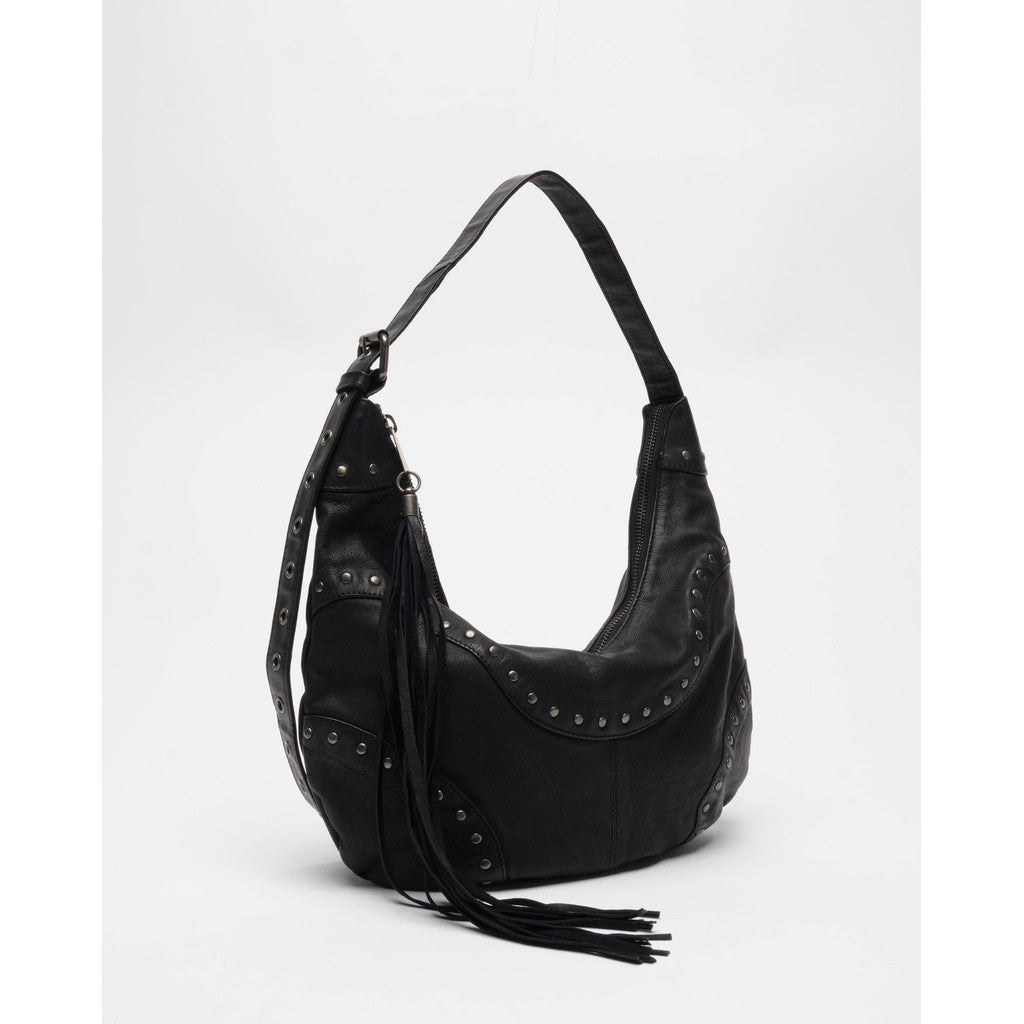 Dagmar Rivet - Washed Black W. Antique Silver