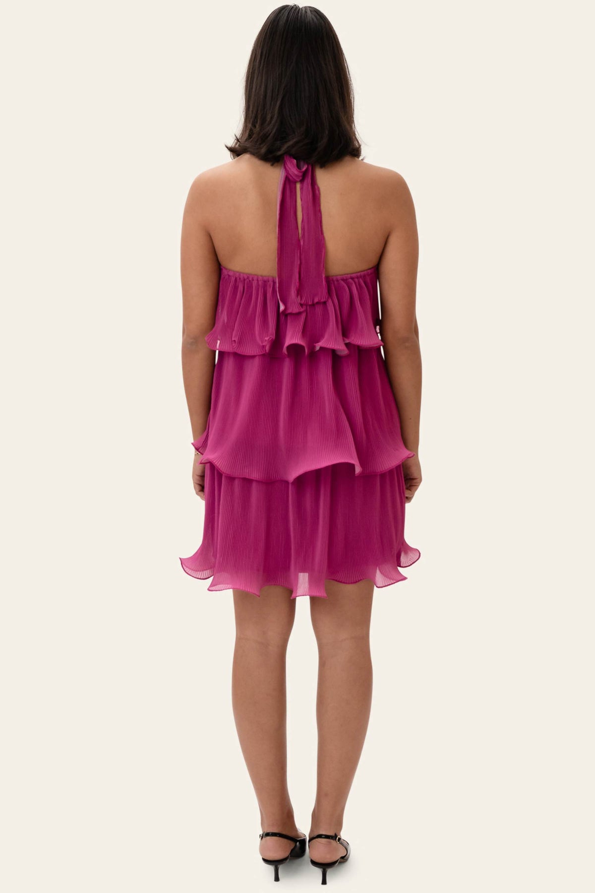 Karmenic Dress - Fuchsia Pink