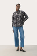 LeoluPW SH - Dark Navy Contrast Flower