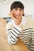 ElodiePW CA - Dark Navy Stripe