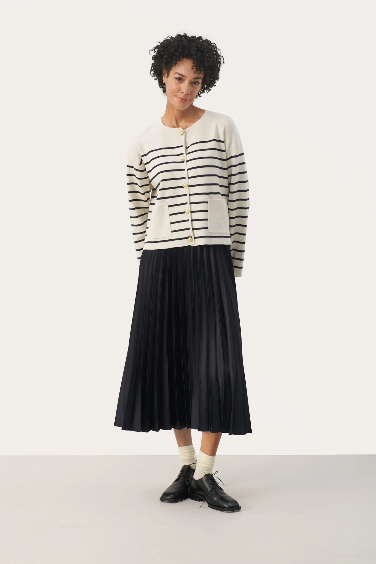 ElodiePW CA - Dark Navy Stripe