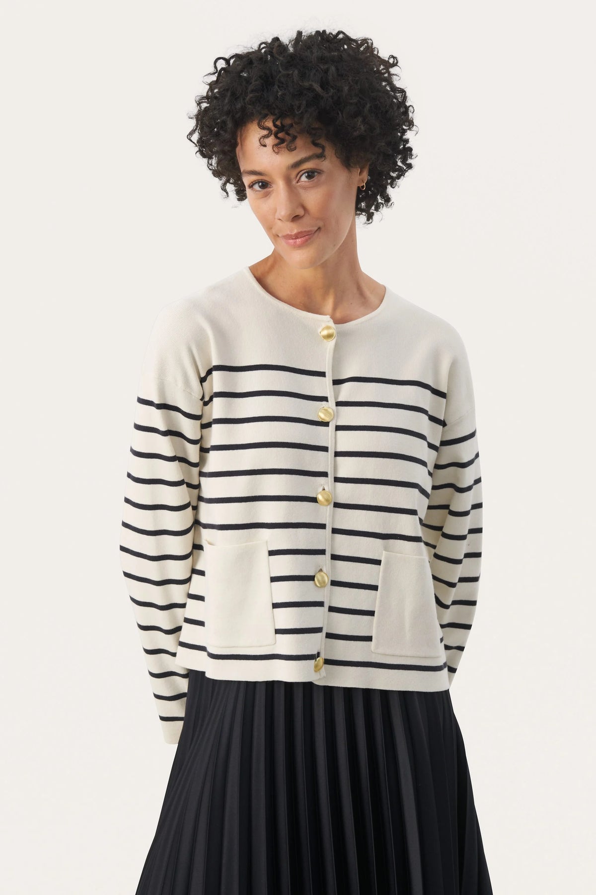 ElodiePW CA - Dark Navy Stripe