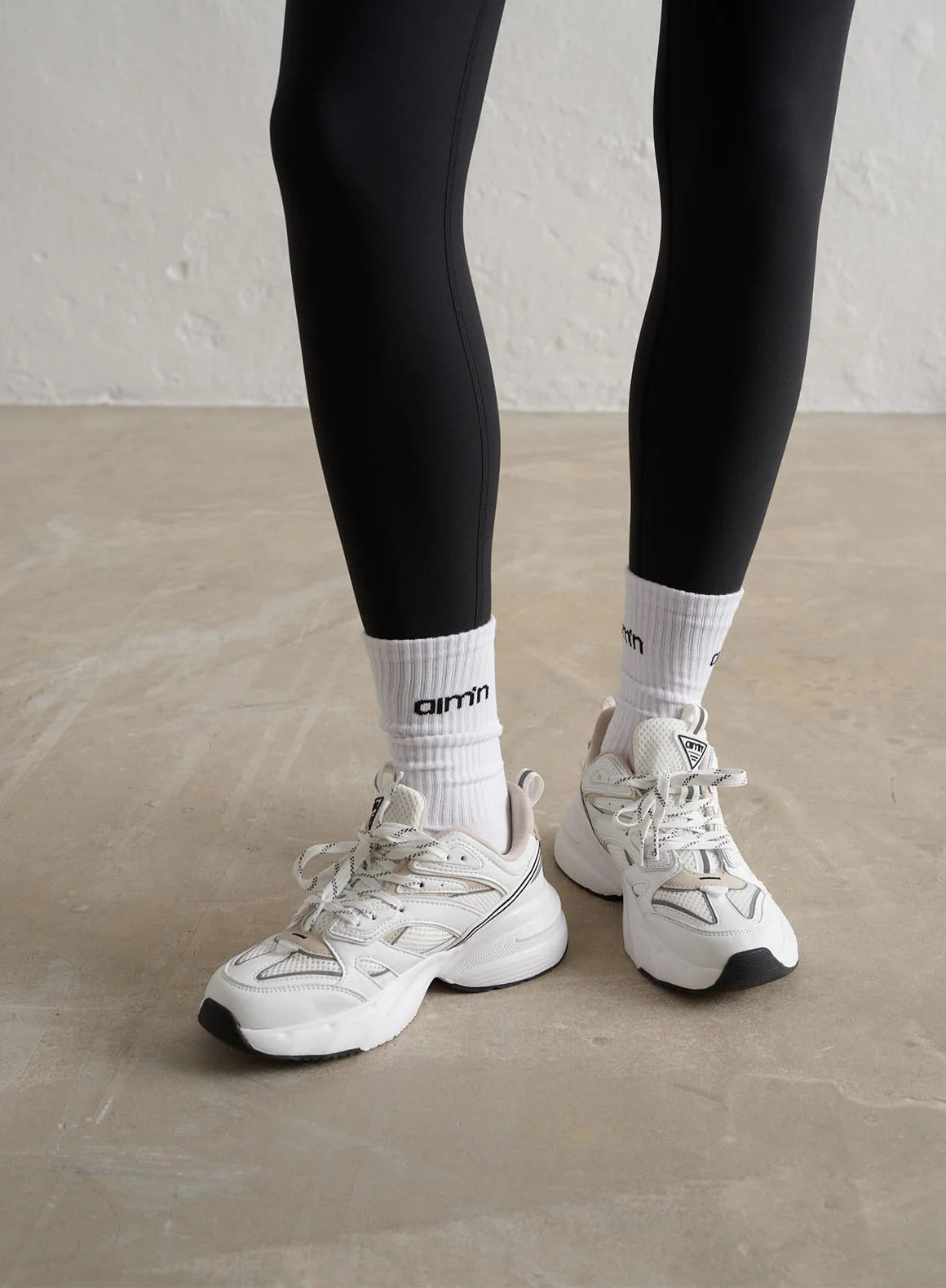 aim'n Logo Socks 3-pack - Vit