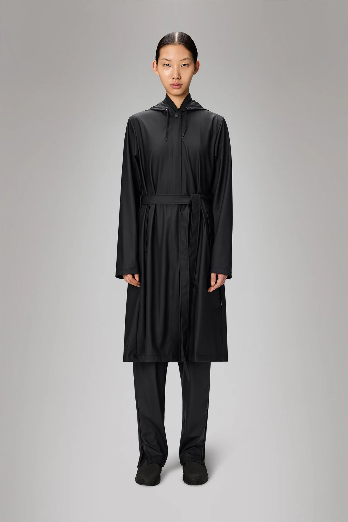 A-Line Longer Jacket W3 - Svart