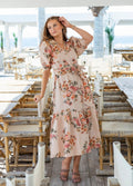 Sylvie Dress - Peach Parfait
