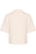 Gestuz GZalpha Ss Polo Pullover - Ivory