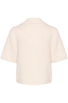 GZalpha Ss Polo Pullover - Ivory