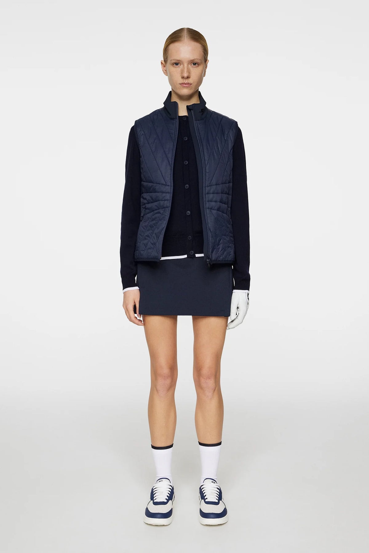 Holma Quilt Hybrid Väst - JL Navy