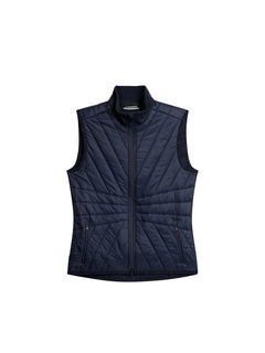 Holma Quilt Hybrid Vest - Jl Navy