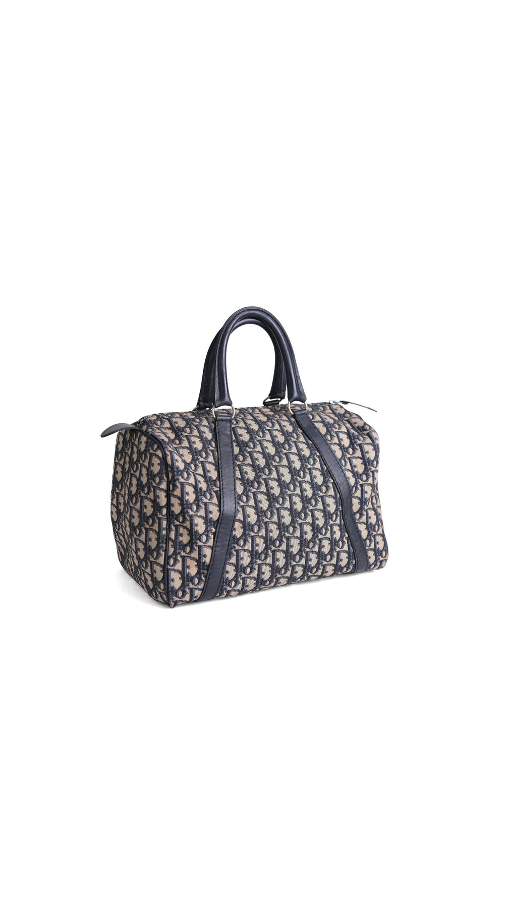 Dior Boston Bag 30 - Marinblå
