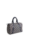 Dior Boston Bag 30 - Marinblå