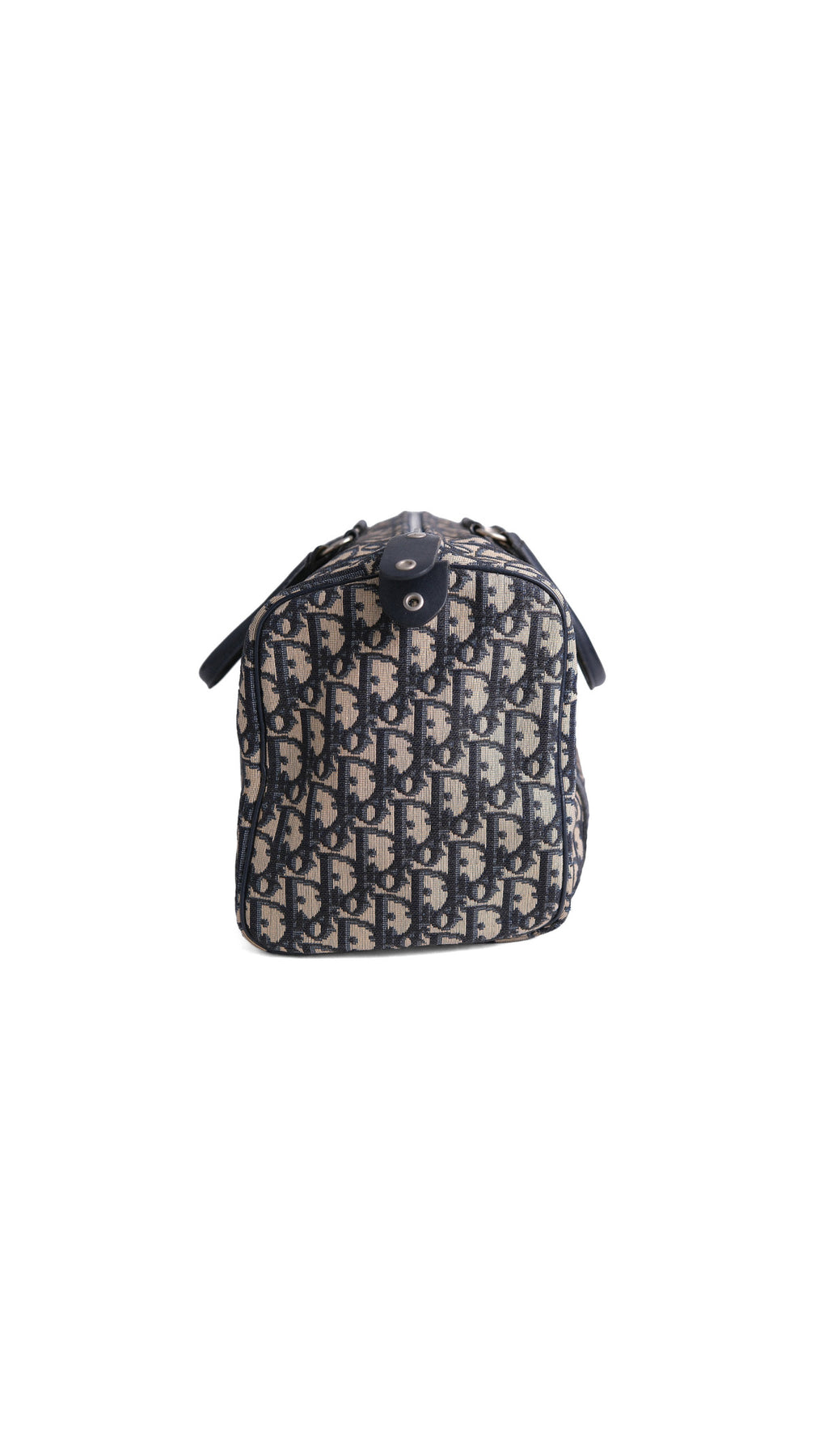 Dior Boston Bag 30 - Marinblå
