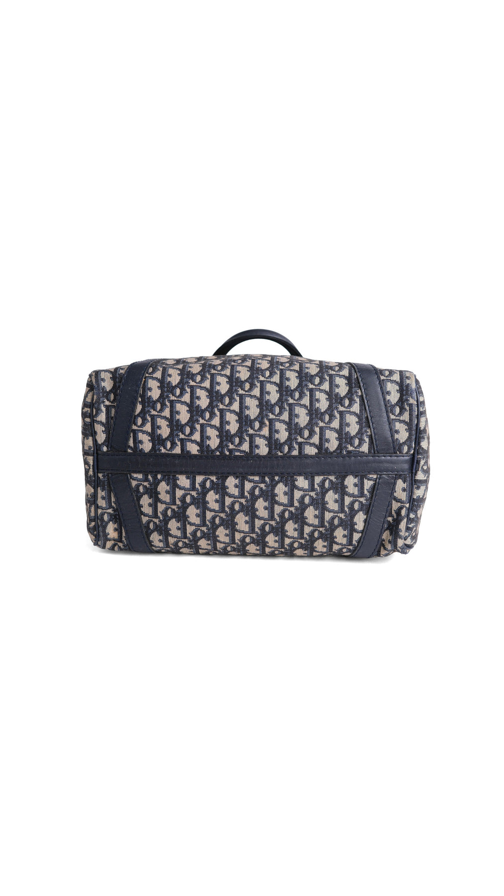 Dior Boston Bag 30 - Marinblå