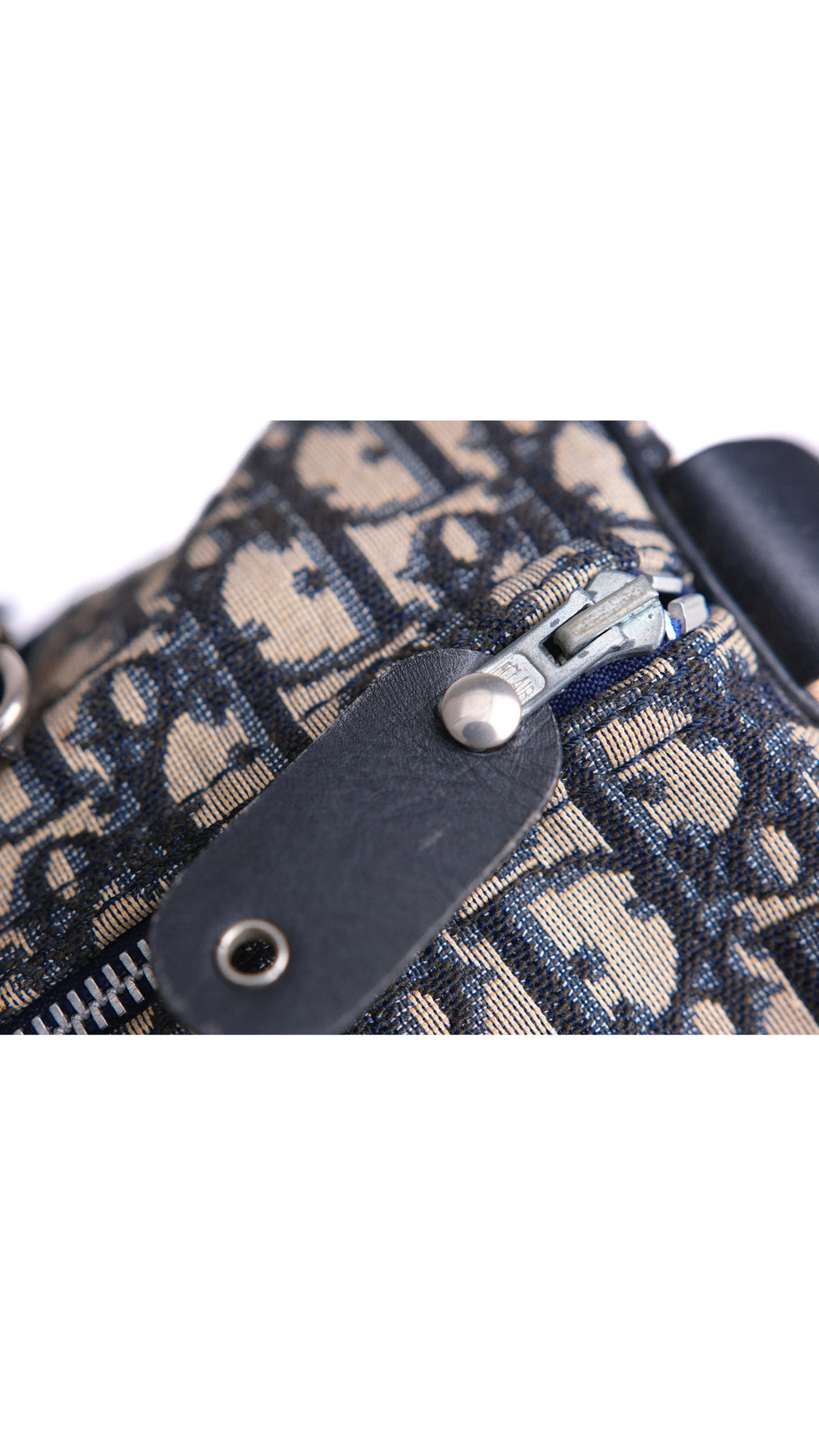 Dior Boston Bag 30 - Marinblå