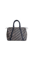 Dior Boston Bag 30 - Marinblå