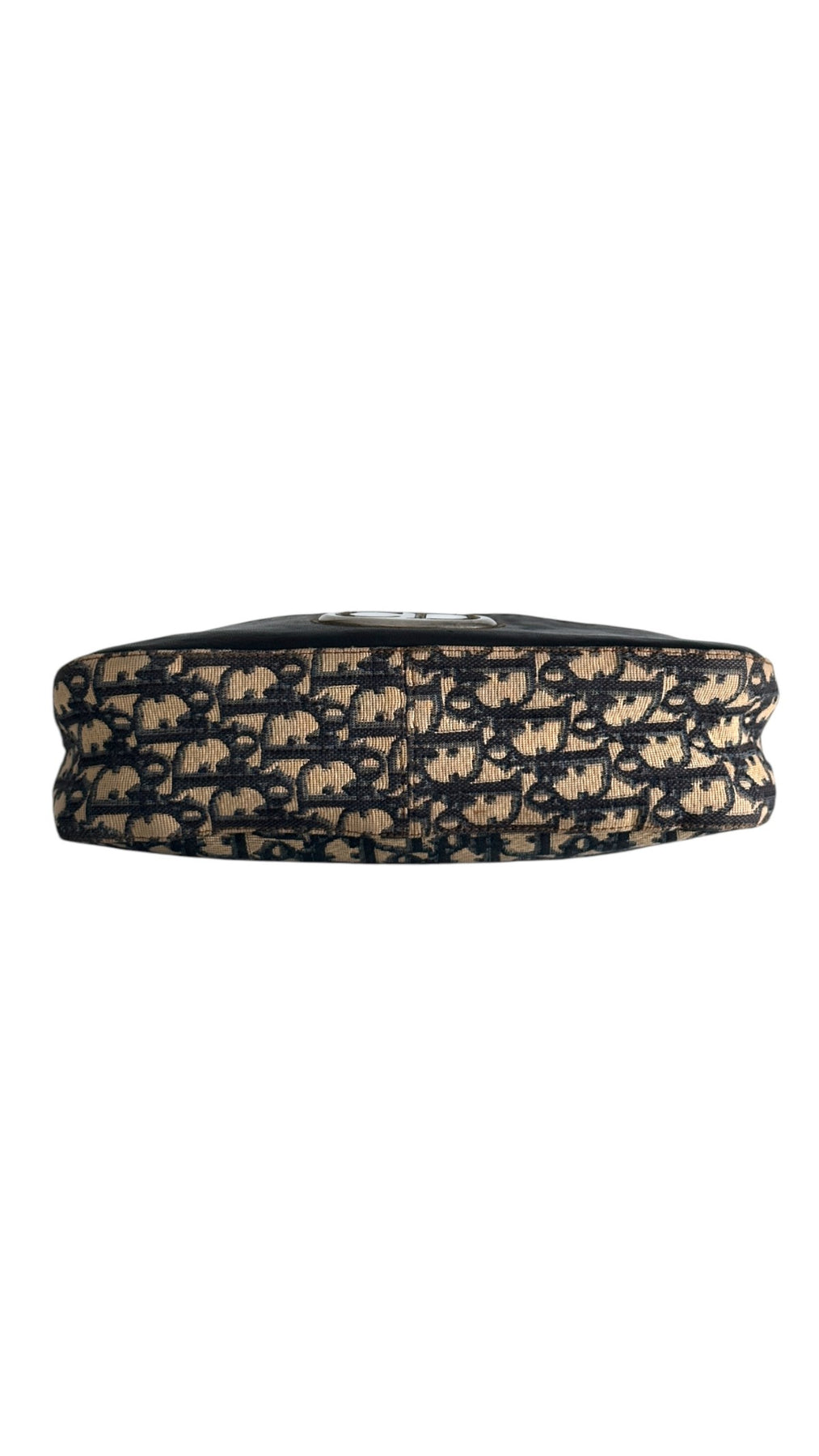 Dior CD Monogram Shoulder Bag - Black