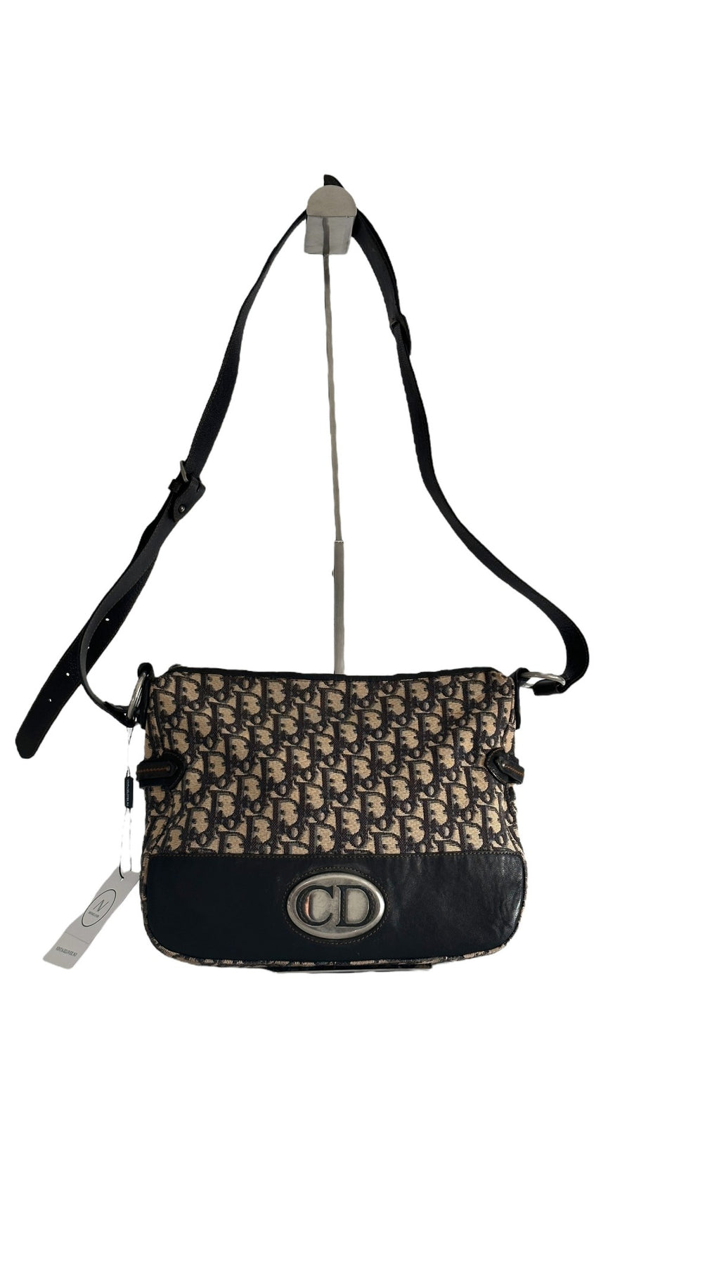 Dior CD Monogram Shoulder Bag - Black