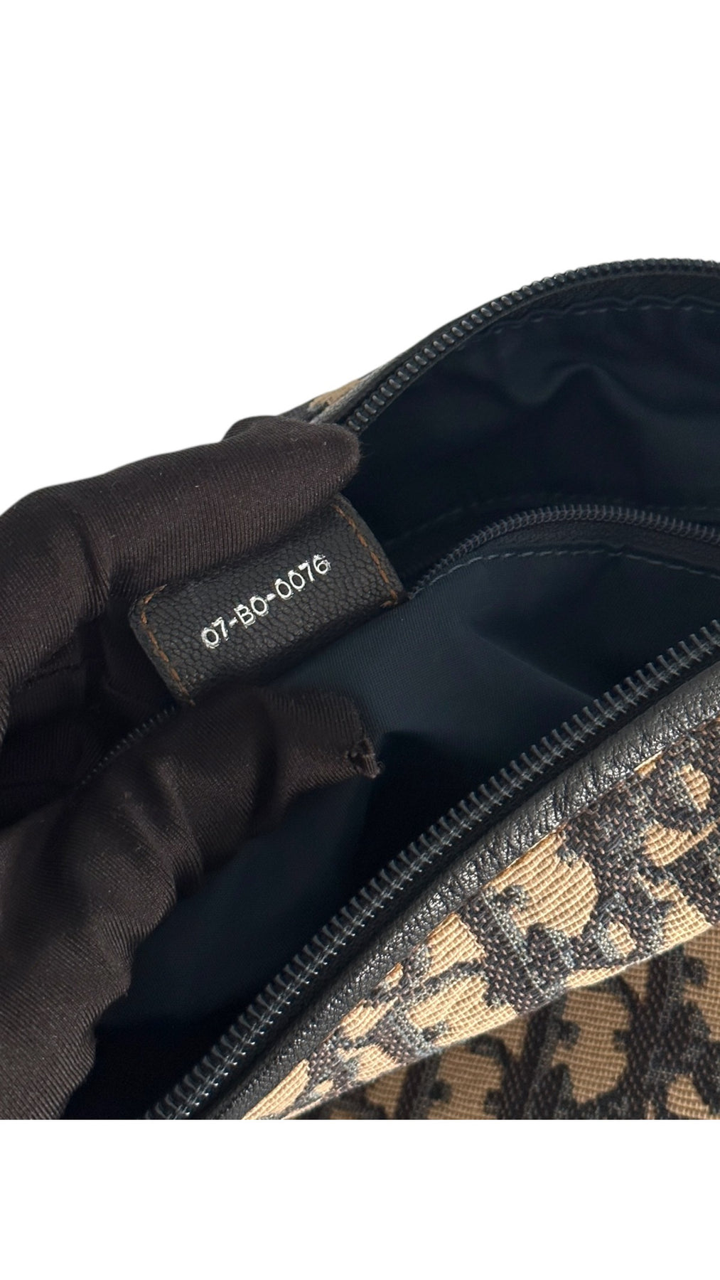 Dior CD Monogram Shoulder Bag - Black