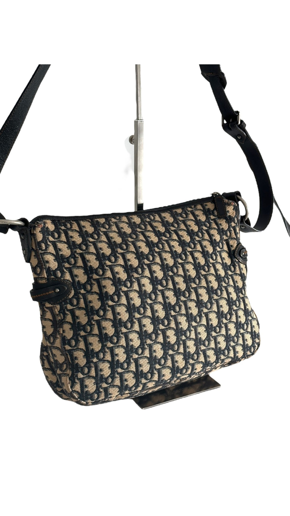 Dior CD Monogram Shoulder Bag - Black