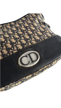 Dior CD Monogram Shoulder Bag - Black
