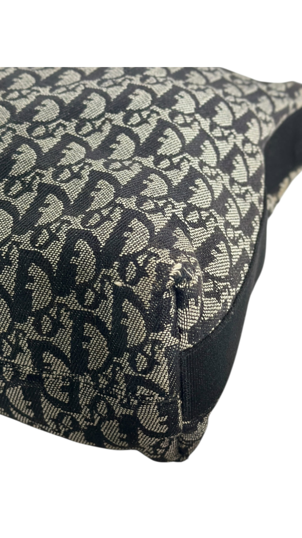 Dior Monogram Crossbody Bag - Black