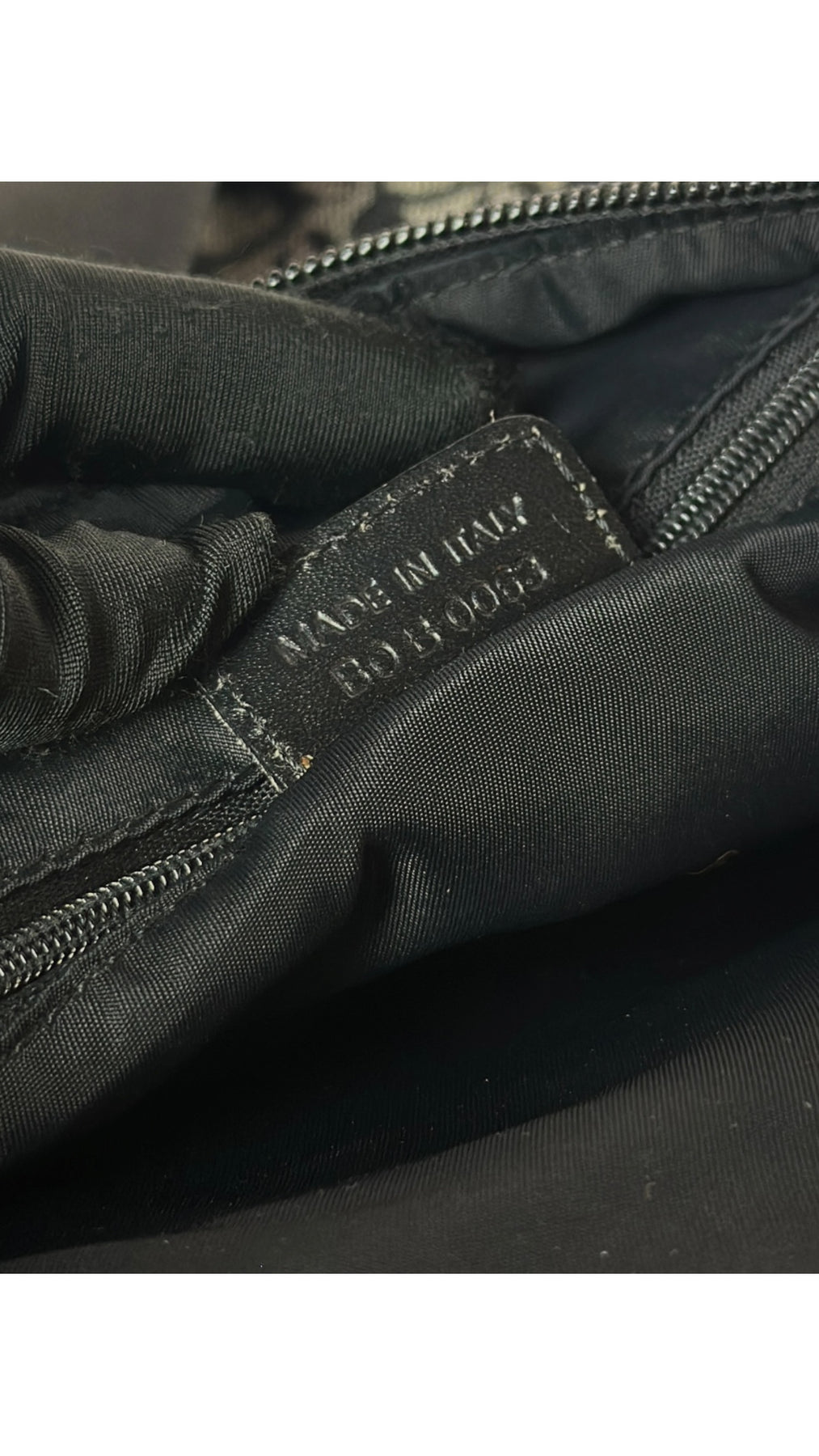 Dior Monogram Crossbody Bag - Black