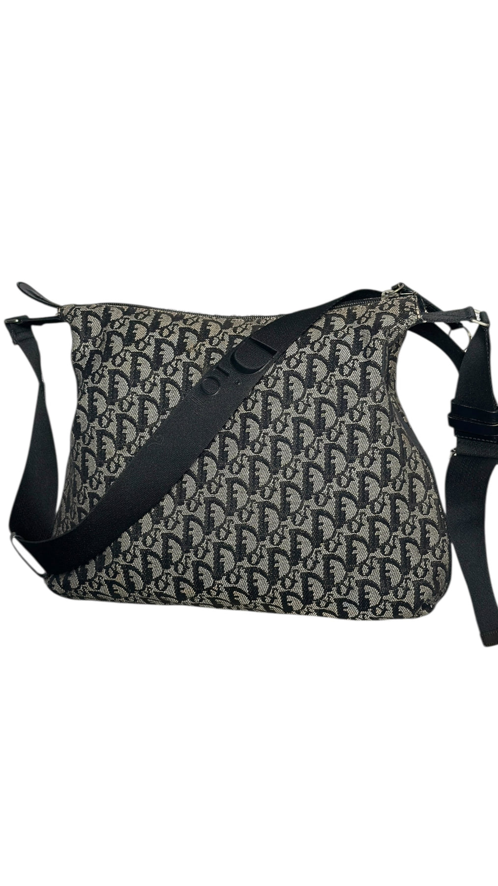 Dior Monogram Crossbody Bag - Black
