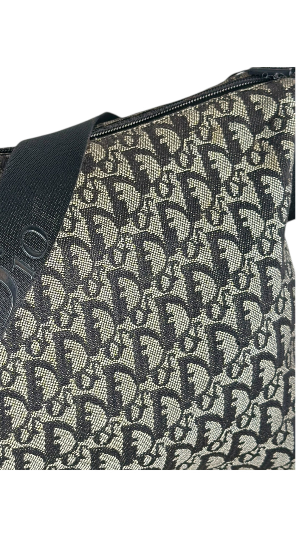 Dior Monogram Crossbody Bag - Black