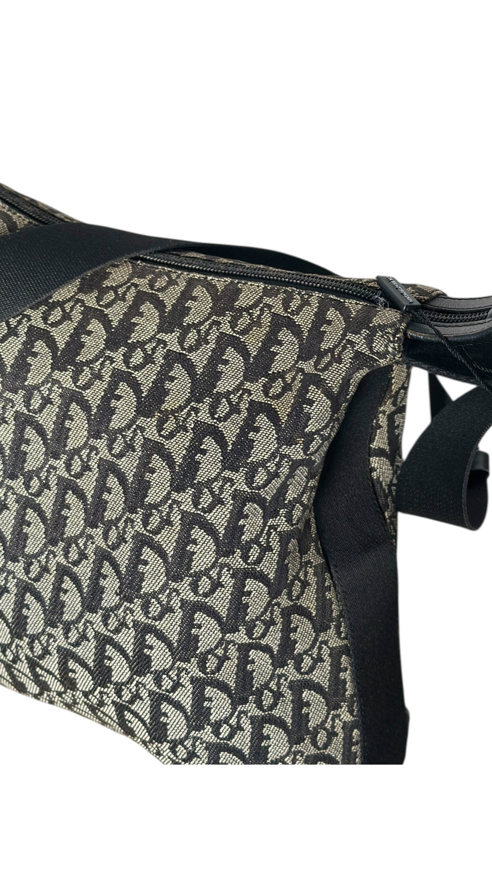 Dior Monogram Crossbody Bag - Black