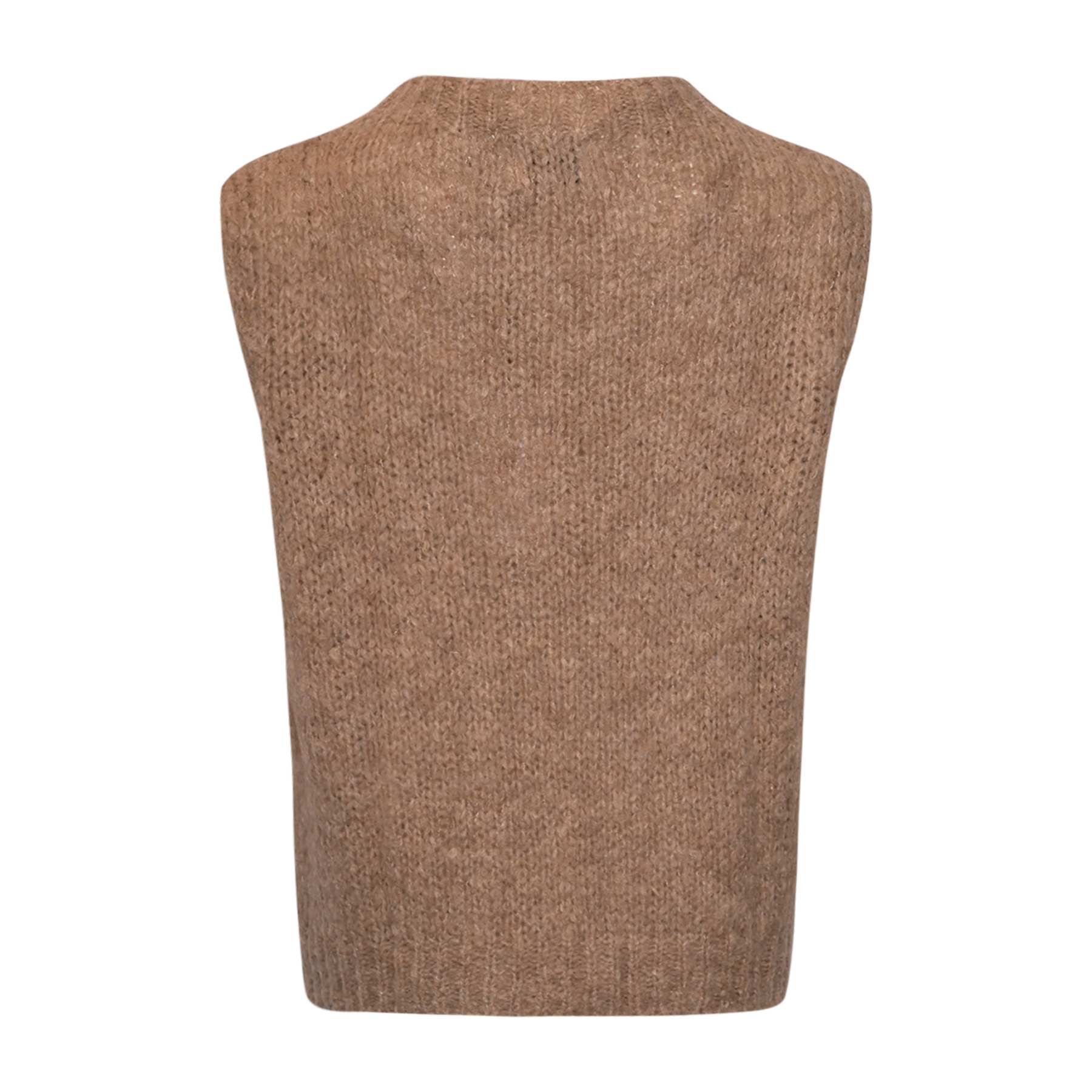 Kala stickad väst - sand