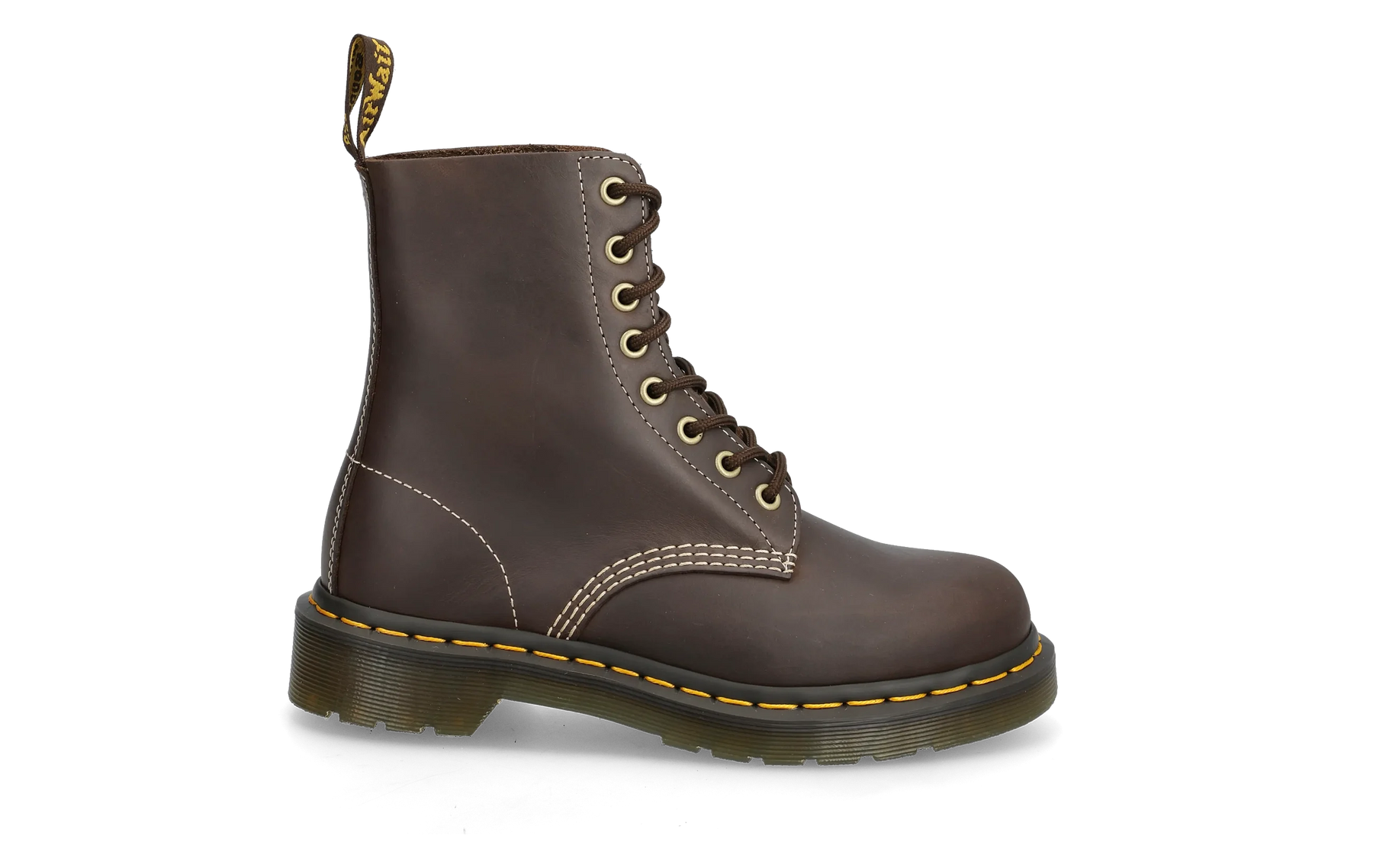 1460 Pascal 8 Eye Boot - Dark Brown