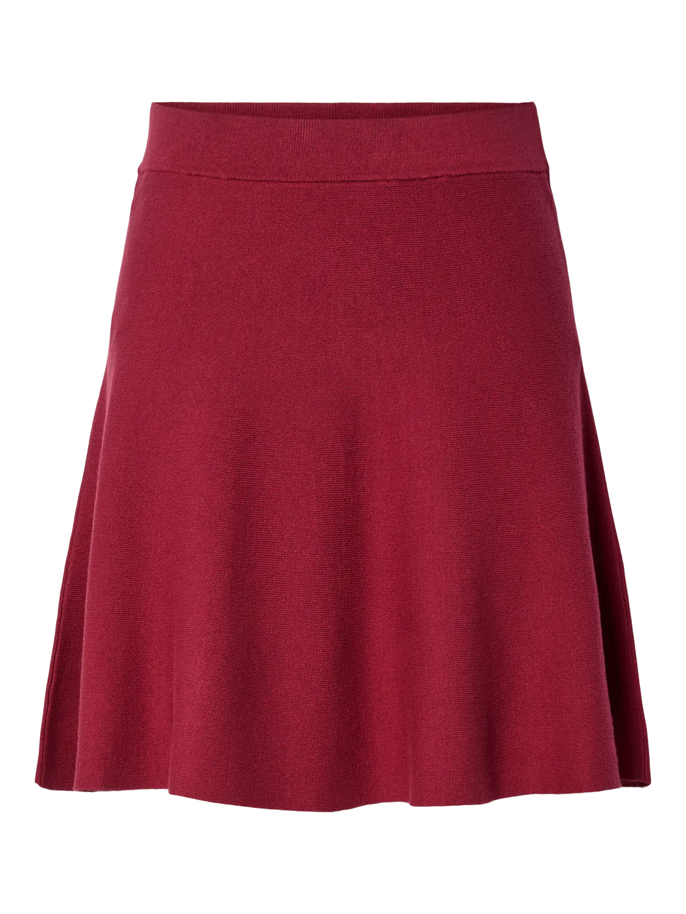 Yasfonny Hw Knit Skirt - Tibetan Red