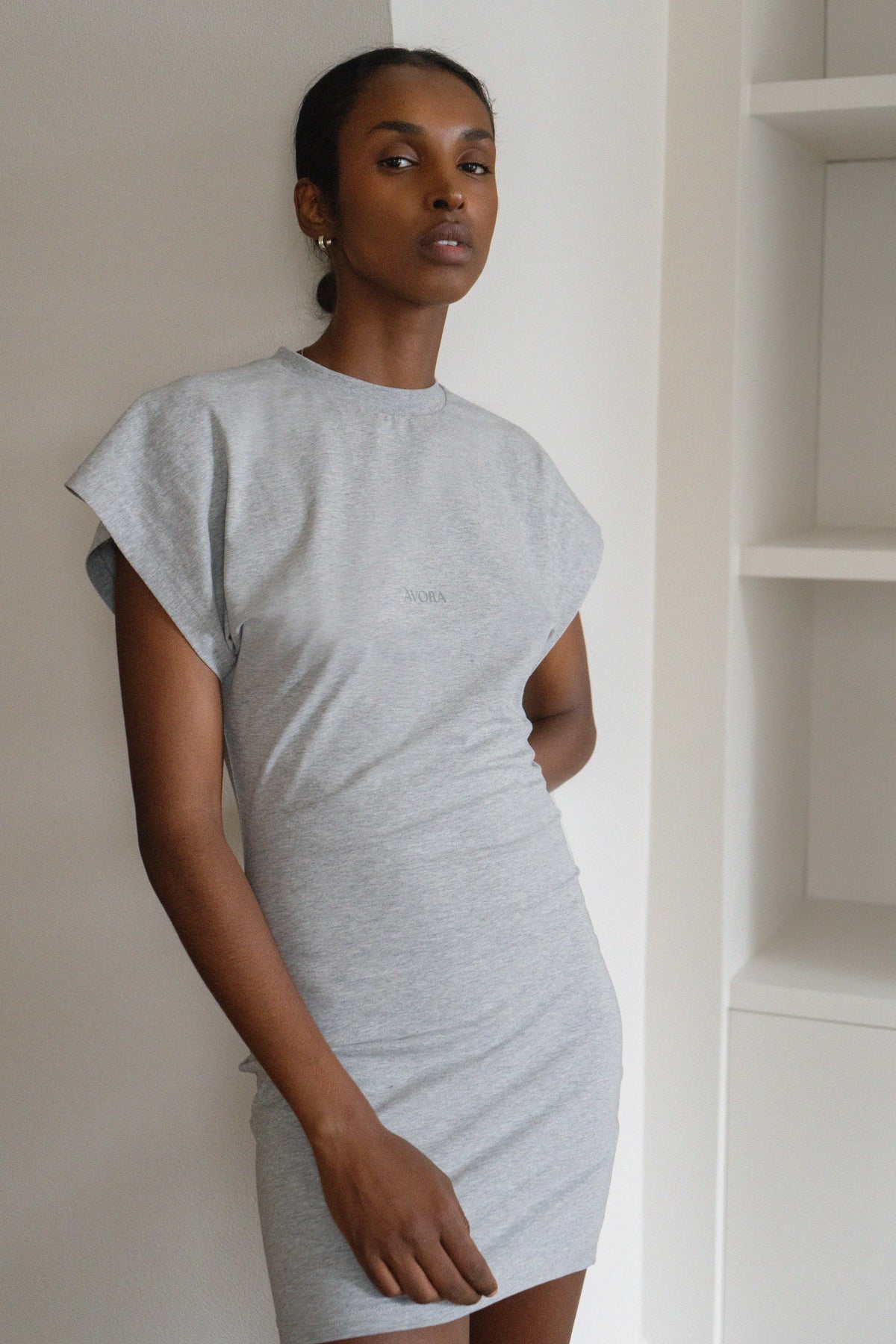 DNA Dress - Gråmelerad