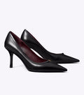 Double T Buckle Pump 80Mm - Perfect Black / Perfect Black