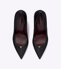Double T Buckle Pump 80Mm - Perfect Black / Perfect Black