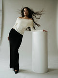 Off-Shoulder Topp - Offwhite