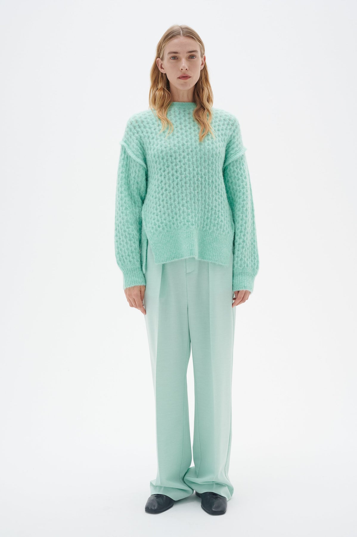 OlisseIW Pullover - Dusty Mint