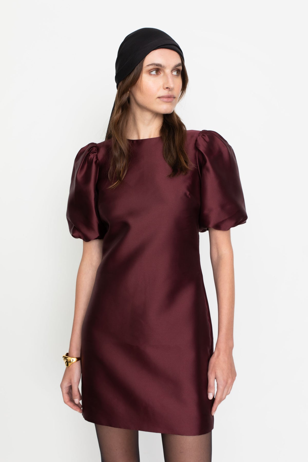 Marie Dress - Bordeaux