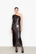 Eos Sequin Dress - Bordeaux