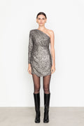 Venus Sequin Dress - Silver