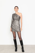 Venus Sequin Dress - Silver