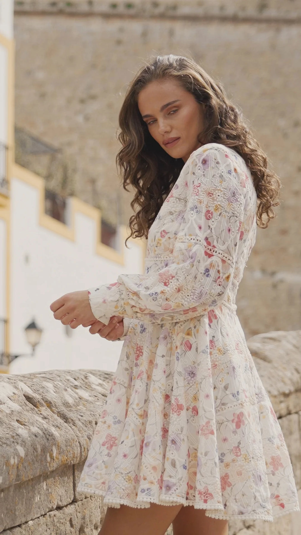 Freya Dress - Flower Meadow