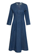 Mableiw Dress - Mörkblå denim