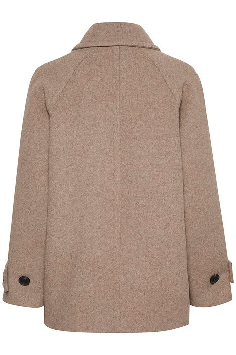 ThoraIW Minona Coat - Sandy Grey Melange