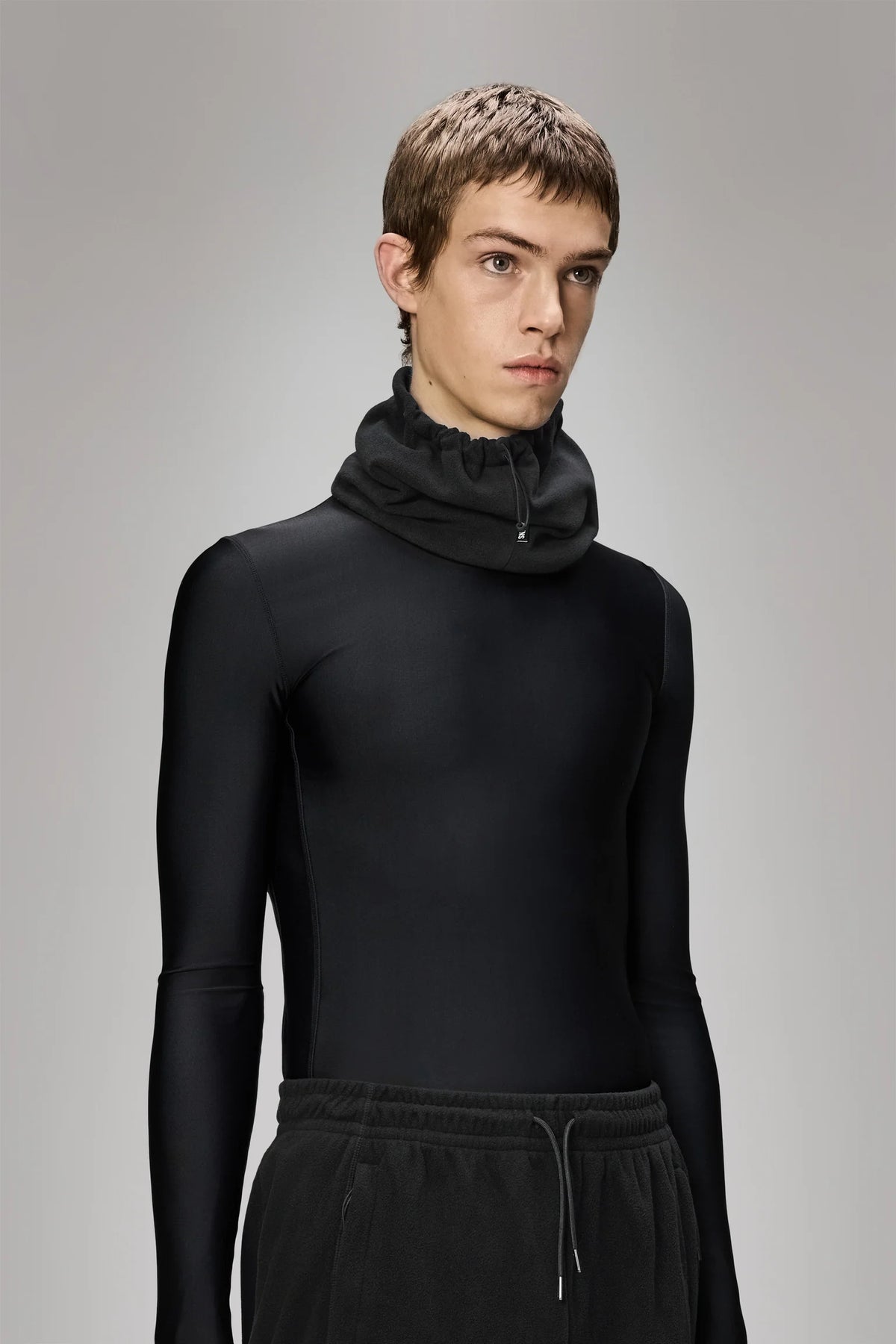 Fleece-tubhalsduk - Svart