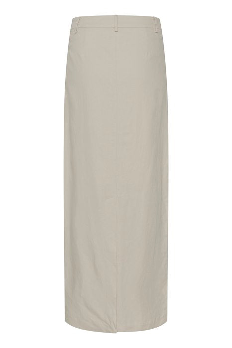 LizaGZ Linen Hw Skirt - Ancient Scroll