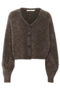 Gzdebbie V Cardigan - Chestnut Melange