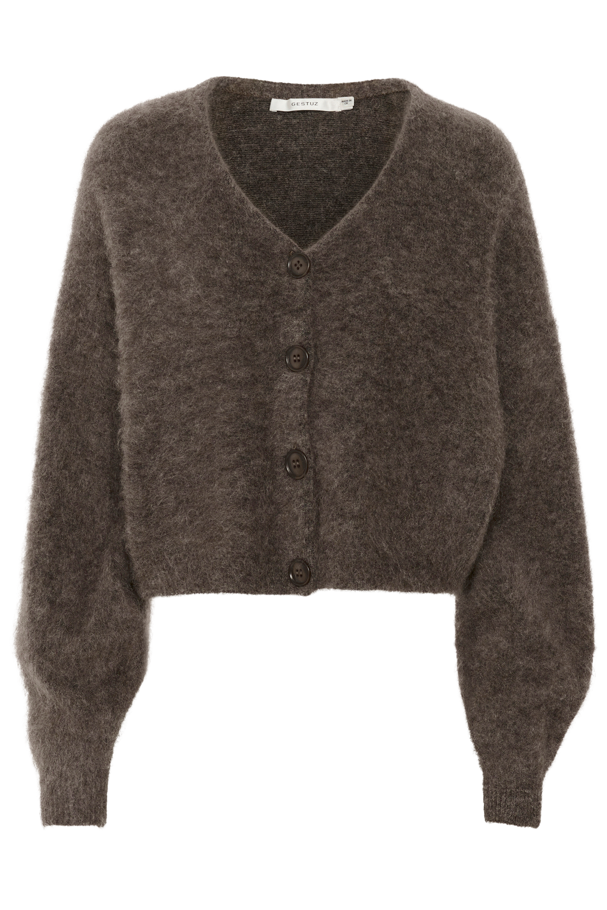 Gzdebbie V Cardigan - Chestnut Melange