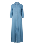 Yassavanna 3/4 Long Chambray Klänning - Ex - Skyway